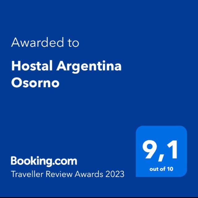 Hostal Argentina Osorno Kültér fotó